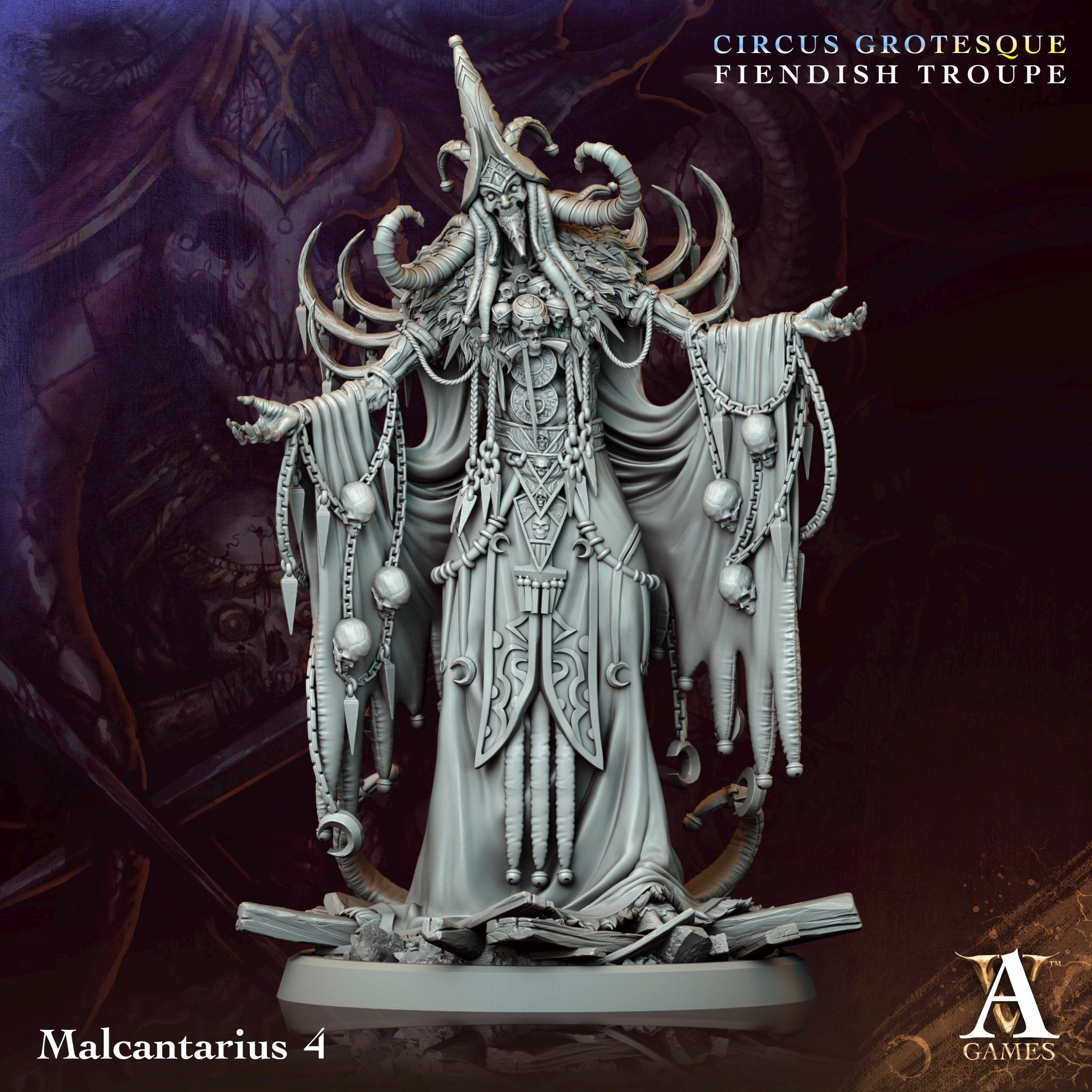 Malcantarius from Circus Grotesque Fiendish Troupe by Archvillain Games