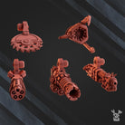 Orc Deff Box - Deff Dread Orc War Walker - Scifi Grimdark Space Orc War Boss - Grimdark Miniatures and proxies for 40k RPG tabletop boardgame DnD and more by Dakkadakka