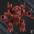 Orc Deff Box - Deff Dread Orc War Walker - Scifi Grimdark Space Orc War Boss - Grimdark Miniatures and proxies for 40k RPG tabletop boardgame DnD and more by Dakkadakka