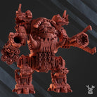 Orc Deff Box - Deff Dread Orc War Walker - Scifi Grimdark Space Orc War Boss - Grimdark Miniatures and proxies for 40k RPG tabletop boardgame DnD and more by Dakkadakka