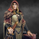 Leona the Forestborn - Female Paladin Knight - Prayer before battle - Beautiful Knight - Lioness Knight - Grimdark Miniatures and proxies by Dakkadakka