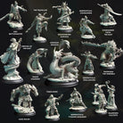 All available miniatures from An Eastern Journey (The Silent Garden) a 5E campaign by DM Stash