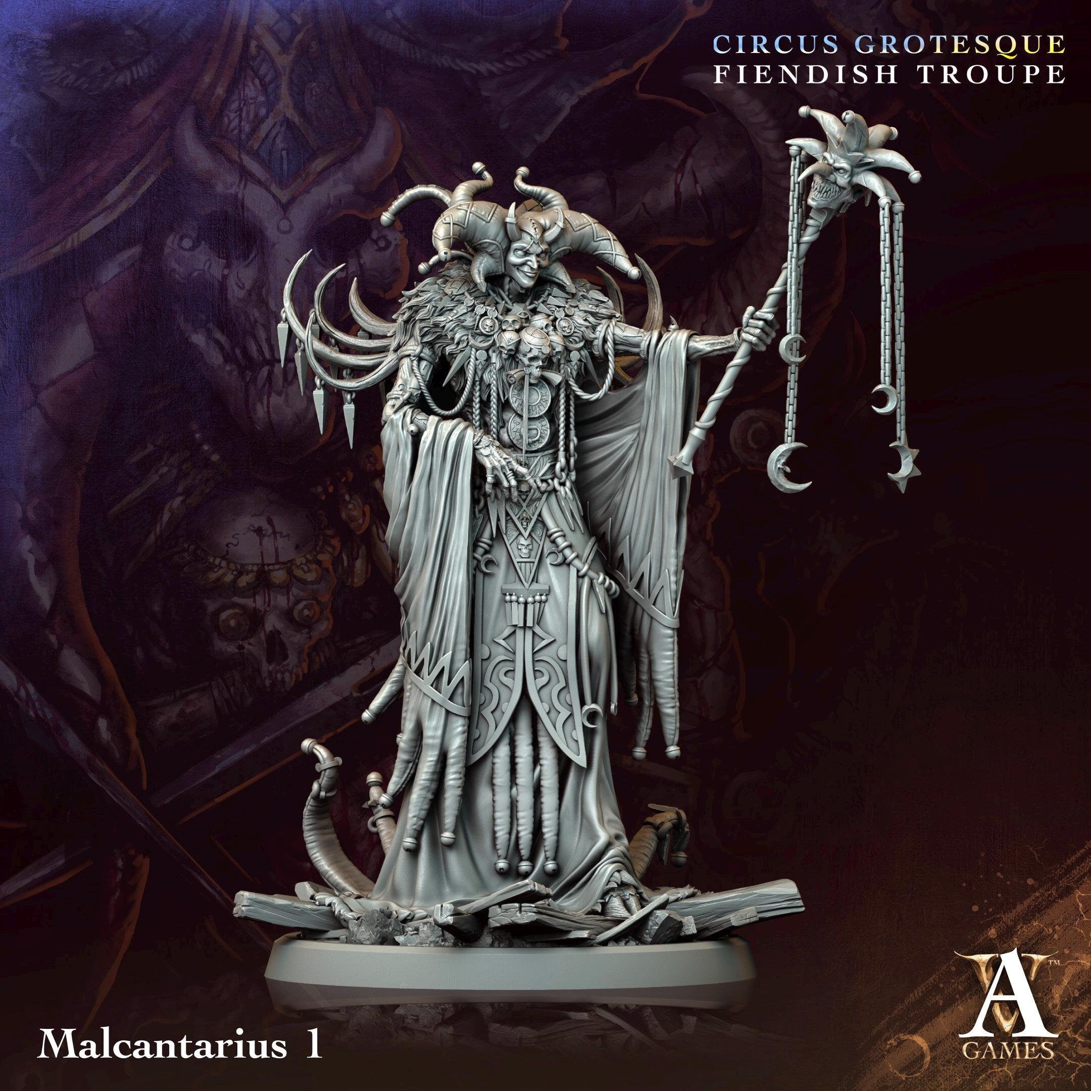 Malcantarius from Circus Grotesque Fiendish Troupe by Archvillain Games